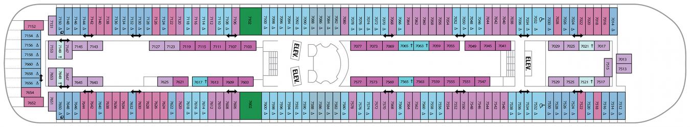 Cubierta 7 Vision of the Seas