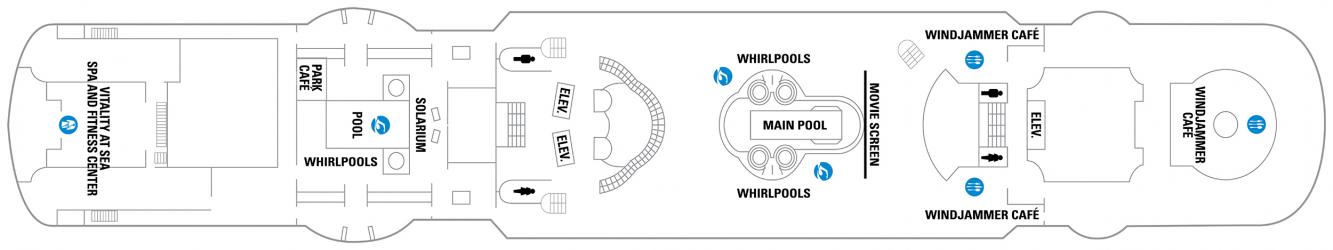 Cubierta 9 Vision of the Seas