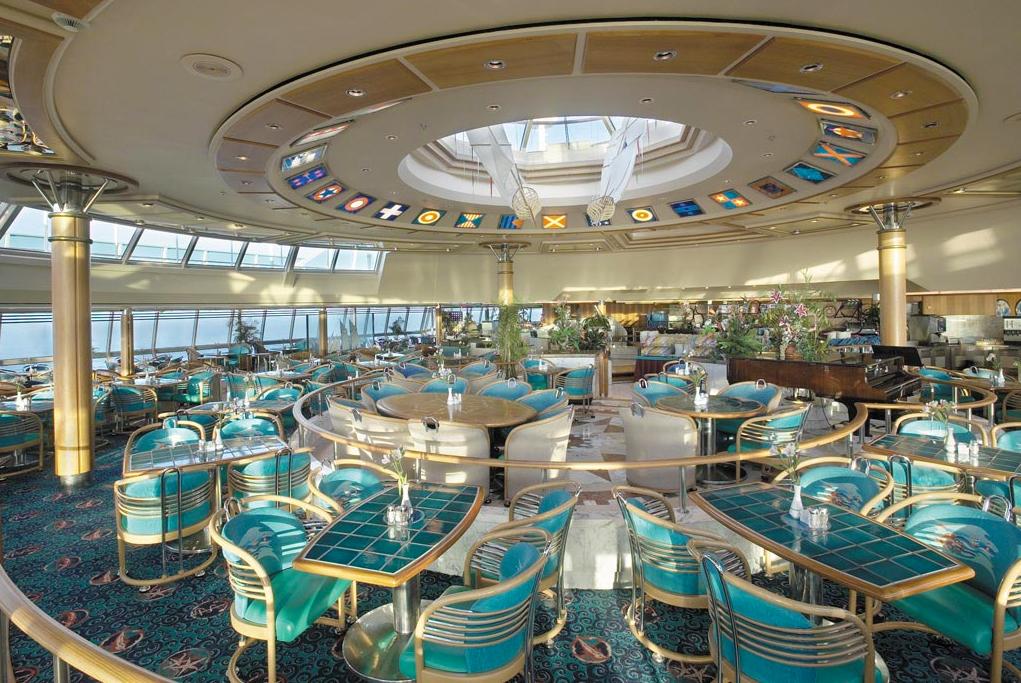 Restaurante buffet Windjammer Vision of the Seas