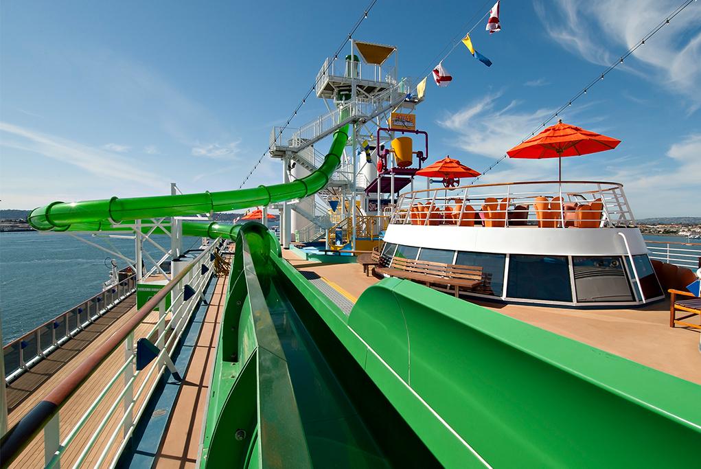 Camarote Toboganes Waterworks - Carnival Spirit