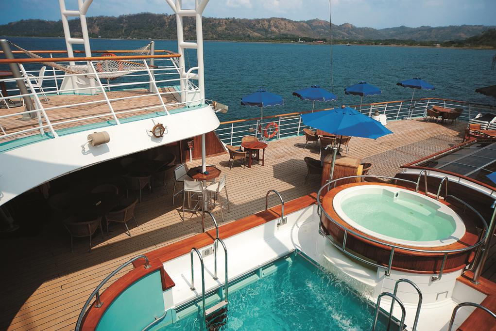 Camarote Piscina y jacuzzi - Wind Spirit