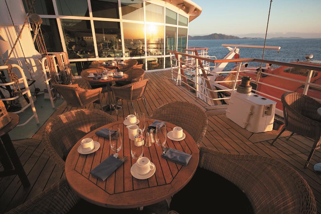 Restaurante Veranda Exterior Wind Star