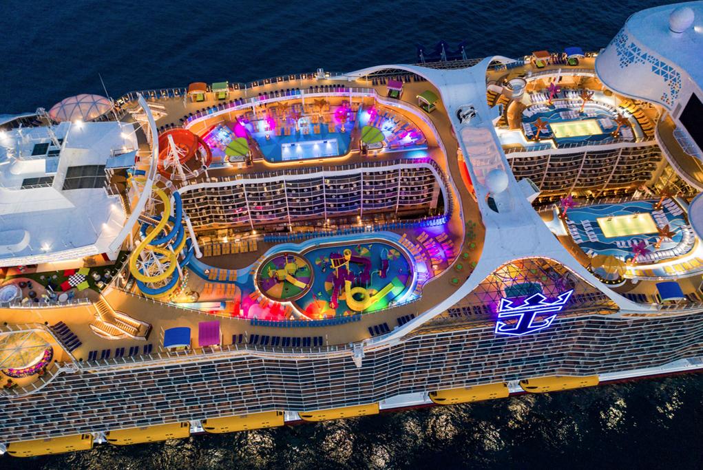 Aérea centro Wonder of the Seas