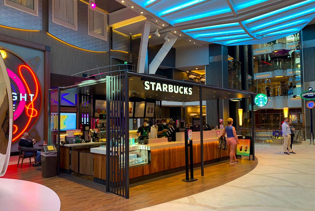 Cafetería Starbucks Wonder of the Seas