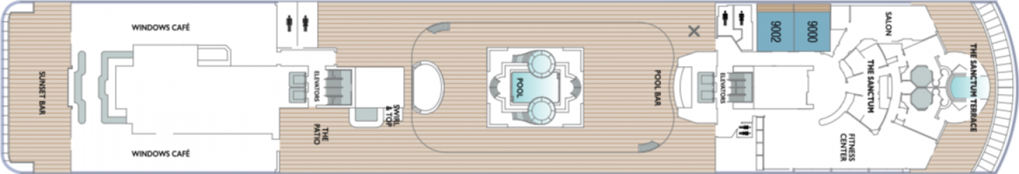 Cubierta 9 Azamara Pursuit