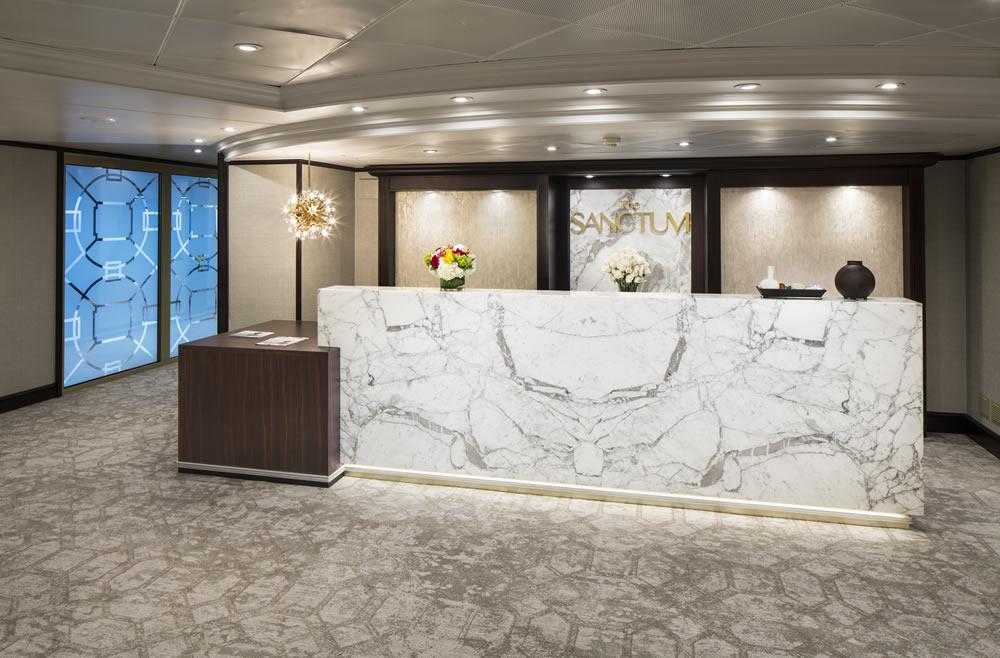 The Sanctum Recepción Azamara Pursuit