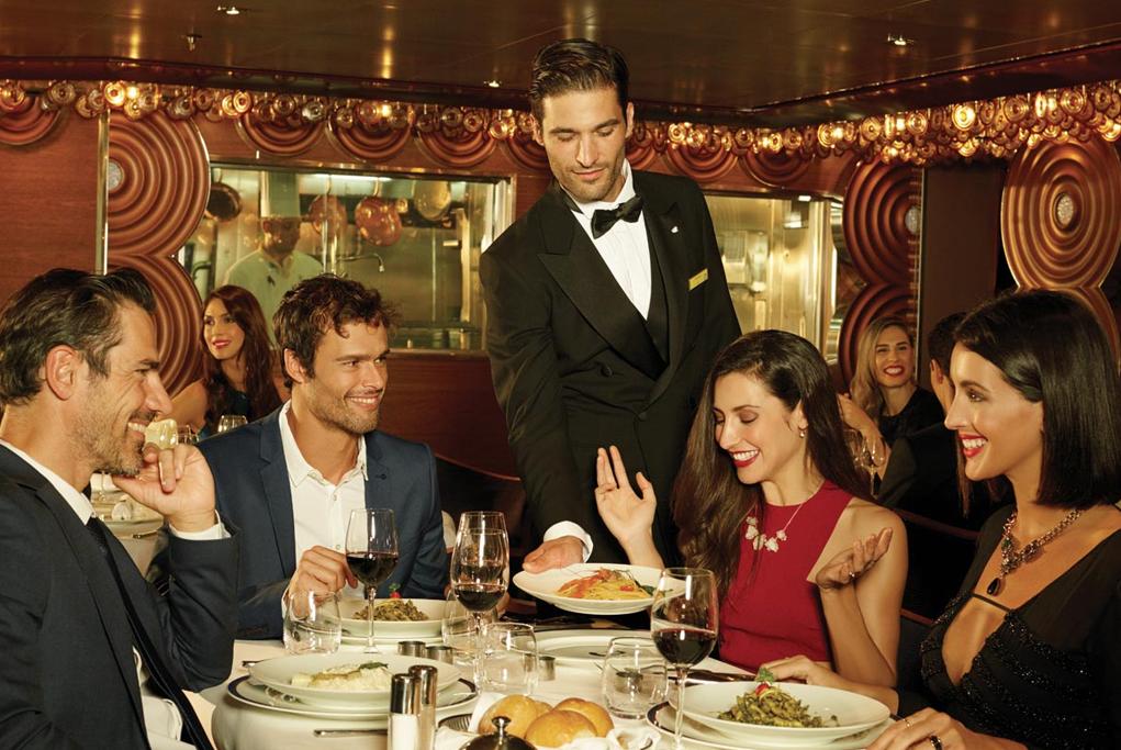 Restaurante Club - Costa Cruceros