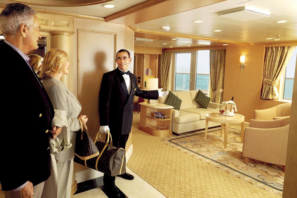 Camarotes Suites Grill exclusivas - Cunard