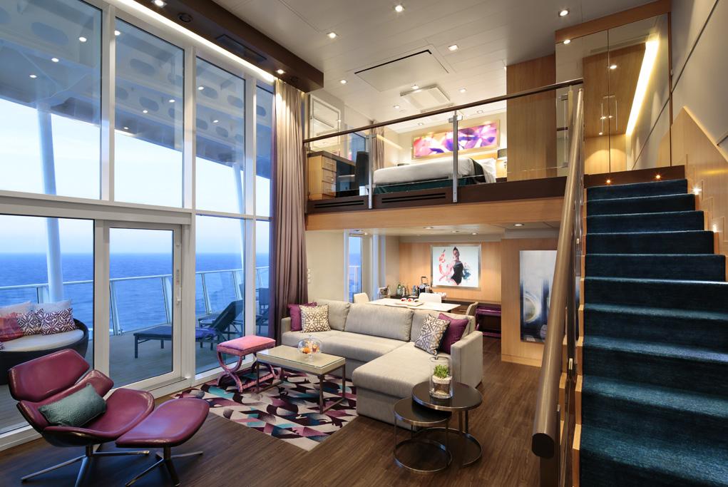 Loft Suites de dos pisos - Royal Caribbean