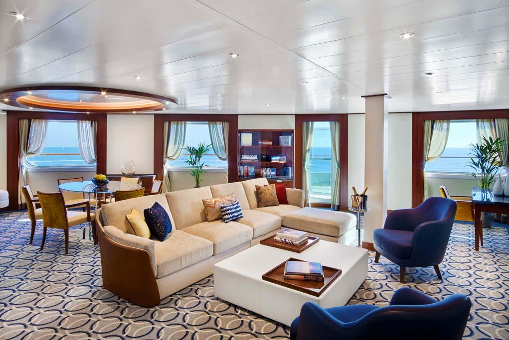 100% suites en Seabourn - Seabourn Cruise Line