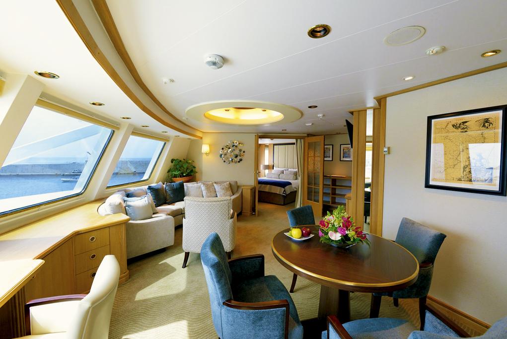 Camarotes exteriores - Windstar Cruises