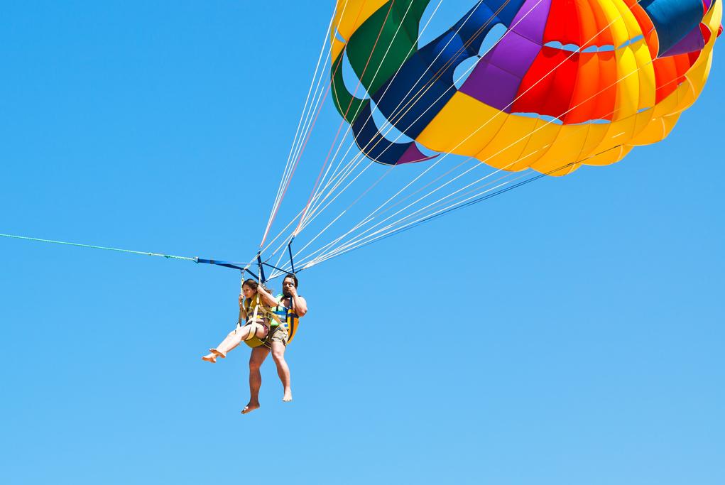 Parasailing - Great Stirrup Cay