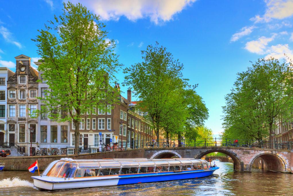 Crucero por los canales - Amsterdam