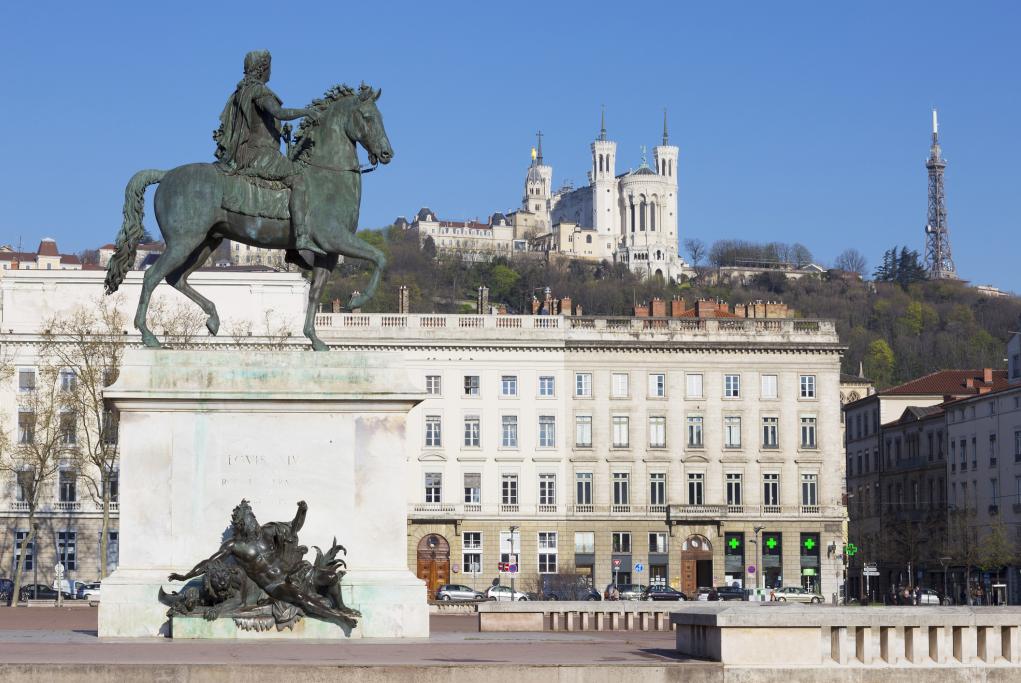 Plaza de Bellecour - Lyon