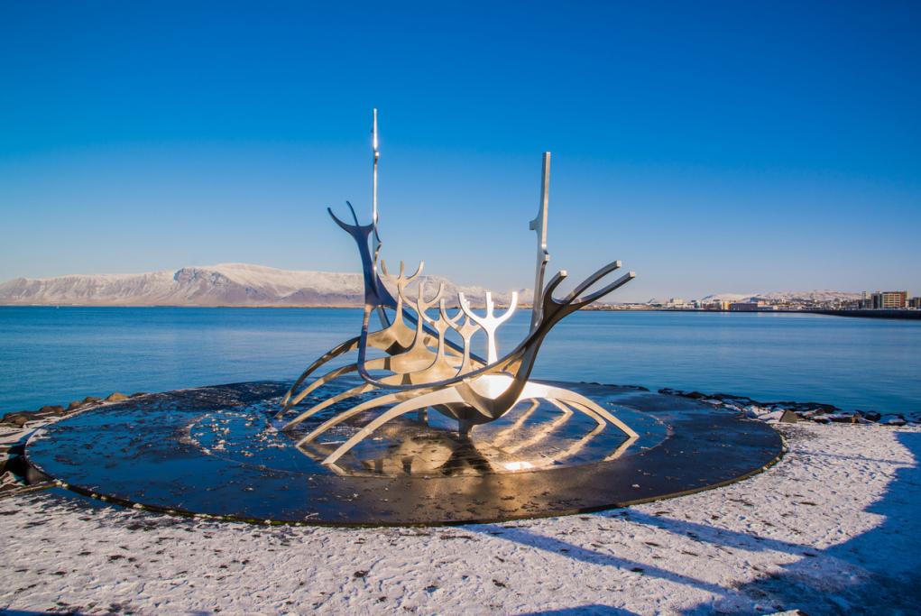 Estatua Viajero del Sol - Reykjavik