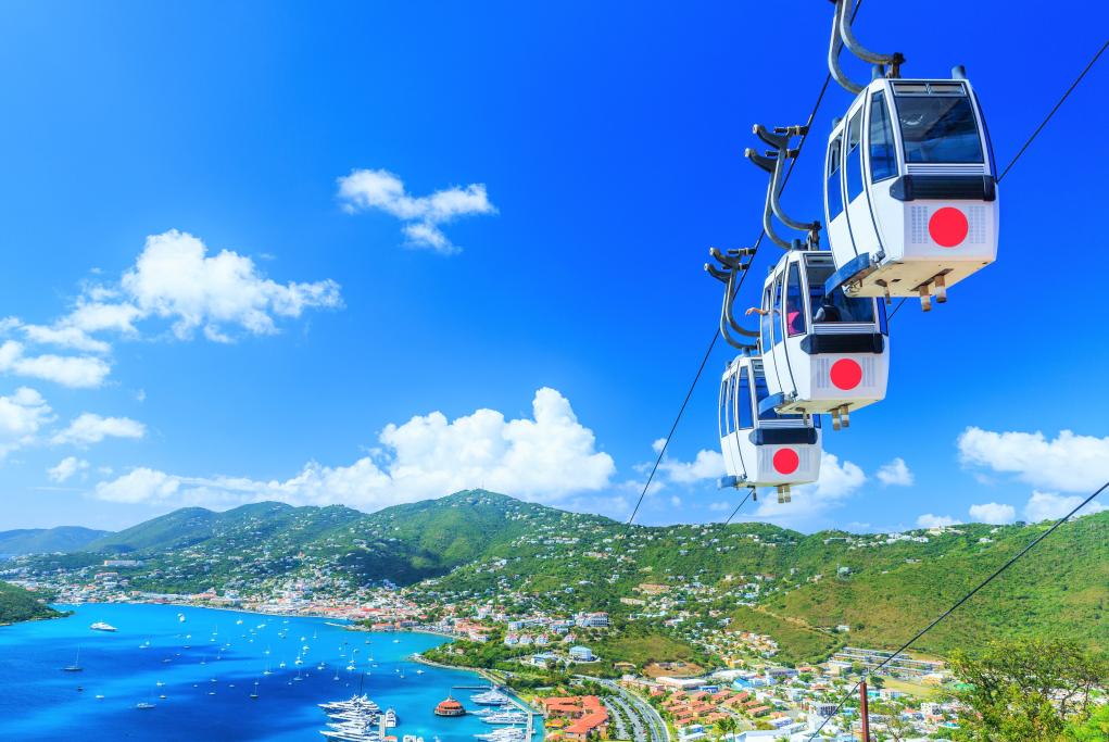 Teleférico Skyride - Saint Thomas - USVI