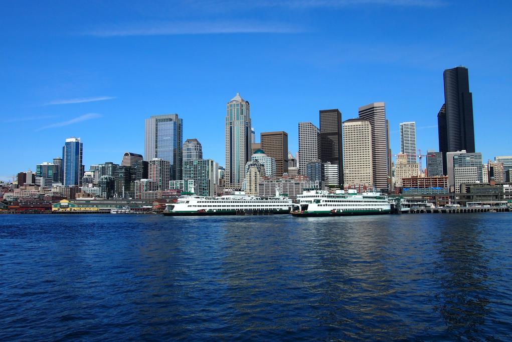 Ferry por la Bahía - Seattle