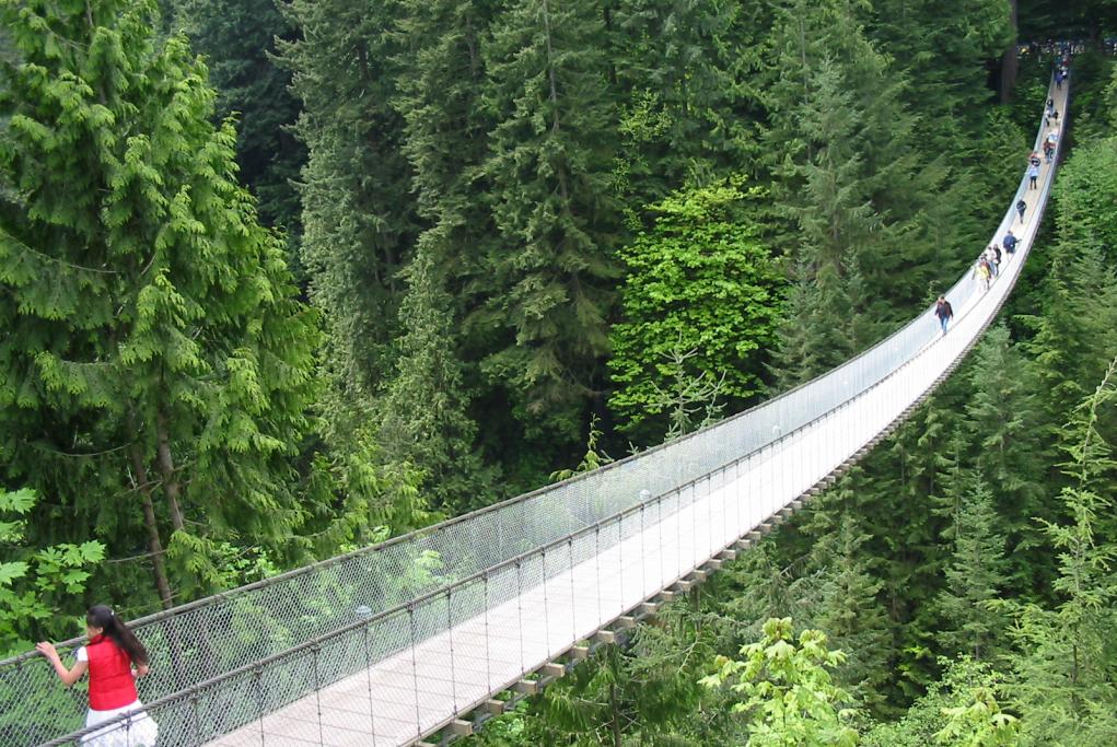 Puente Colgante de Capilano - Vancouver